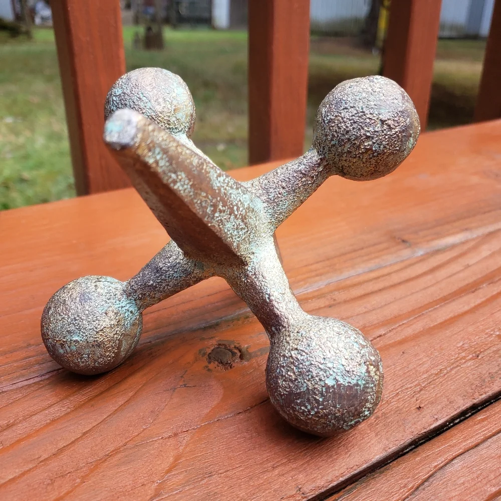 'Jacks' Heavy Paperweight - Bookend - Doorstop - Decorative Piece (Cast Iron)